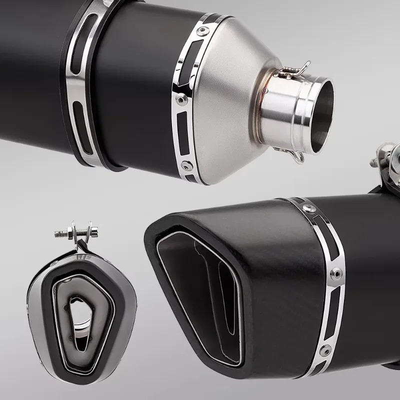 For Street Triple 765 2017-2024 Motorcycle Exhaust System Modification Front and Mid-section Connecting Pipe Fits 51mm Muffler